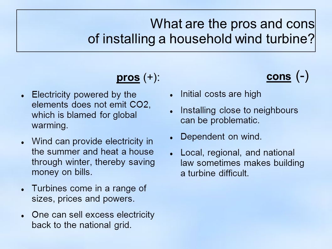 What Are The Pros And Cons Of Wind Energy?